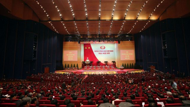 Đại hội 12 Đảng CSVN đang diễn ra ở Hà Nội