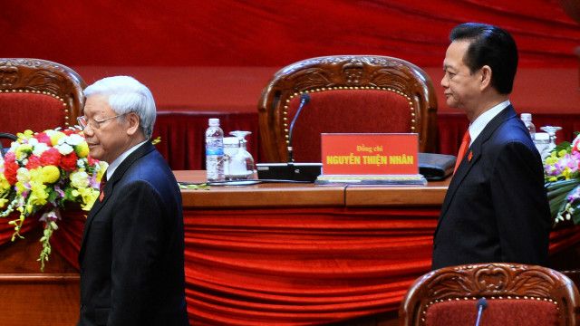 Đại hội đã chấp thuận đơn xin rút lui của ông Dũng vào chiều 25/1