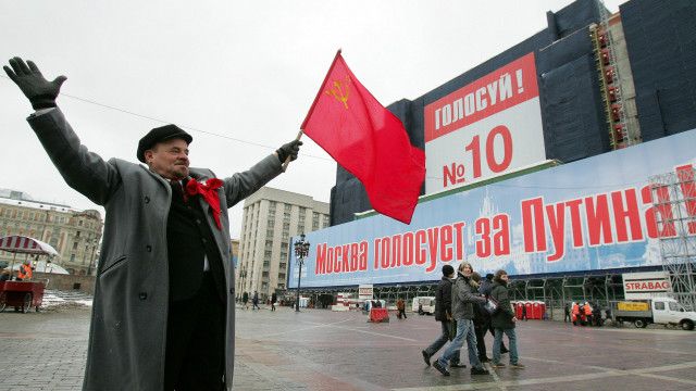 Người đóng vai Lenin ngày nay tại Nga