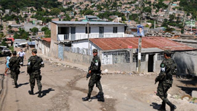Policía Militar en Honduras