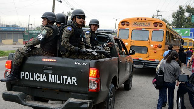 Policía Militar en Honduras