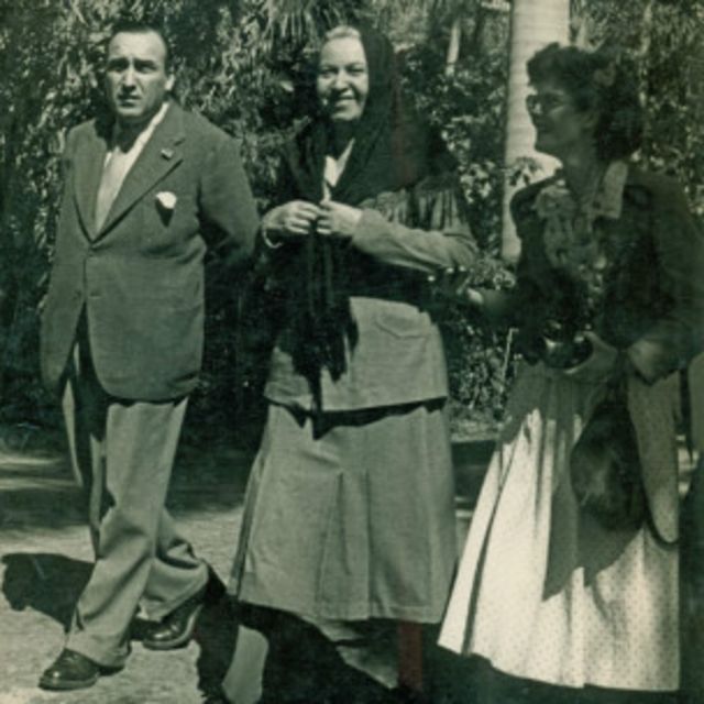 Gabriela Mistral y Doris Dana