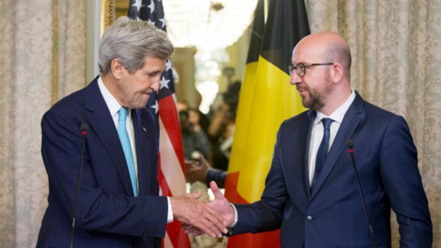 Джон Керри в Брюсселе