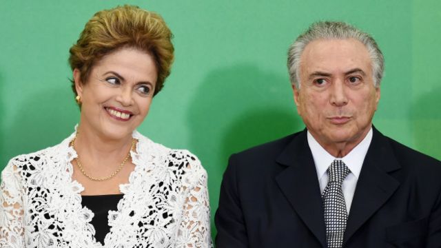 Dilma y Temer