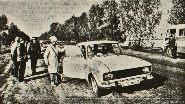 Так виглядало фото санпропускника у "Правді України" за 11 травня 1986 року