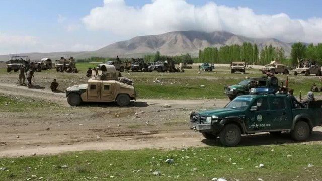 نیروهای امنیتی افغانستان در ولایت تخار