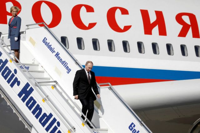 Путин в Греции