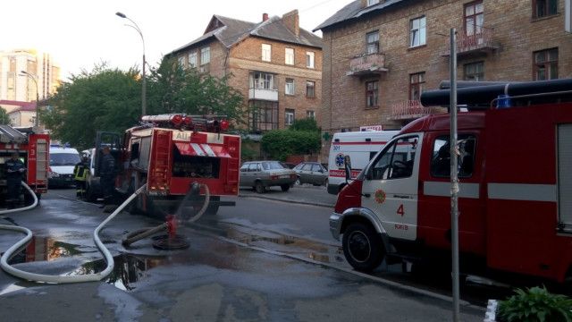 пожежа в суді києва