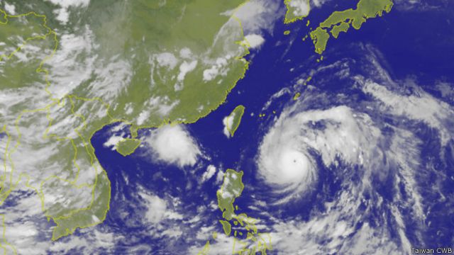 强烈台风 尼伯特 进逼台湾发警报 Bbc News 中文