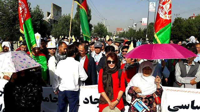 تظاهرات جنبش روشنایی در کابل تحت تدابیر شدید امنیتی آغاز شد Bbc News فارسی