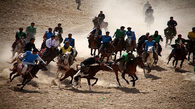 بزکشی در افغانستان بازی رسمی شد Bbc News فارسی