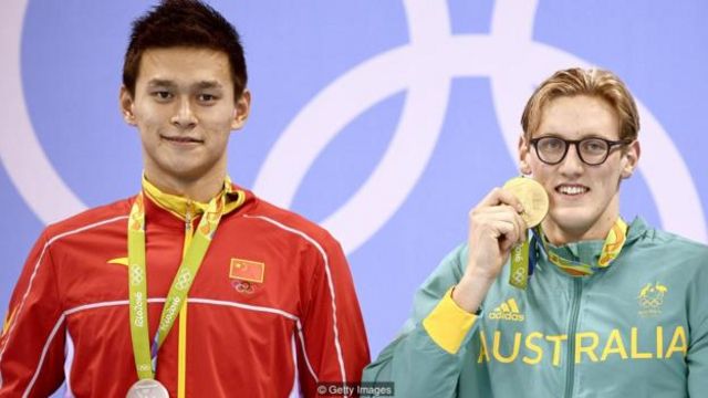 澳大利亞游泳選手麥克·霍頓稱中國對手孫楊是「藥物騙子」(圖片來源：Getty Images)