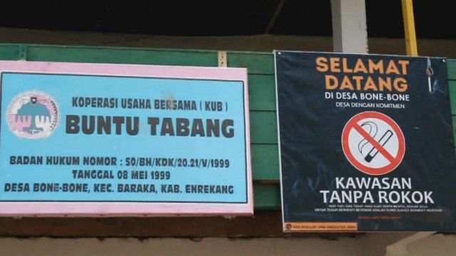 Bone Bone Desa Bebas Rokok Dalam 11 Tahun Terakhir Bbc News Indonesia