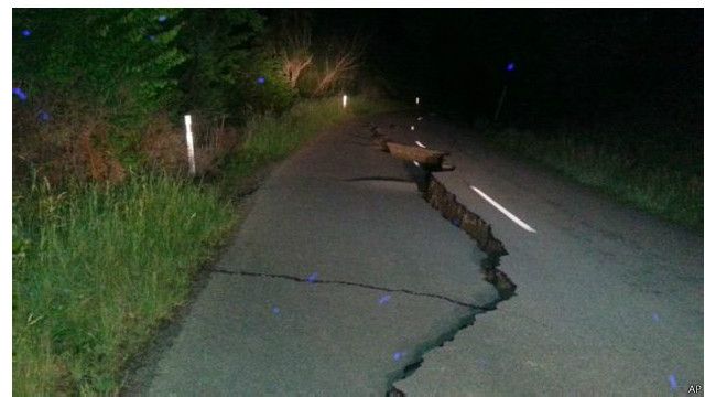 新西兰南岛强烈地震导致两人丧生 Bbc News 中文