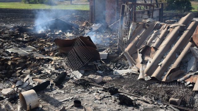 пожежа в Гороб'ївці