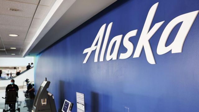 Mostradores de Alaska Airlines