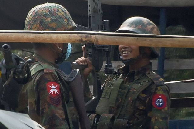 Kudeta Myanmar Militer Terapkan Taktik Pertempuran Hadapi Pengunjuk Rasa Kata Amnesty Bbc News Indonesia