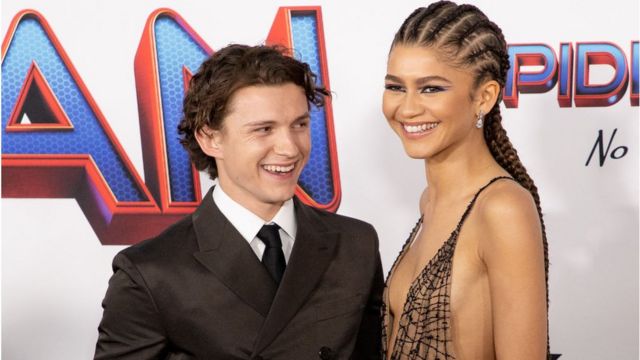 Tom Holland y Zendaya.