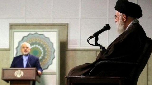 آیت‌الله علی خامنه‌ای چند روز پس از انتشار این فایل صوتی، در یک سخنرانی عمومی از آقای ظریف بابت اظهارات‌اش در این فایل گلایه کرد و آن را تکرار مواضع آمریکا خوانده بود.