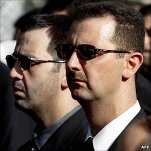 ماهر اسد و بشار اسد (۲۰۰۰)