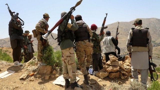 Local militia have been rallying around Afghan security forces since the withdrawal of Western forces