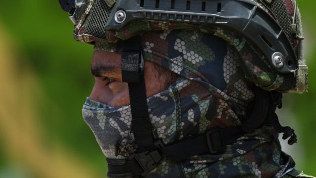 Soldado en Colombia