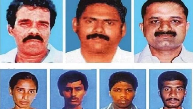 ராஜீவ் கொலை வழக்கில் தண்டிக்கப்பட்ட ஏழு பேர்