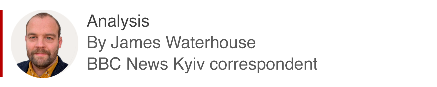 Caixa de análise de James Waterhouse, correspondente da BBC News Kyiv