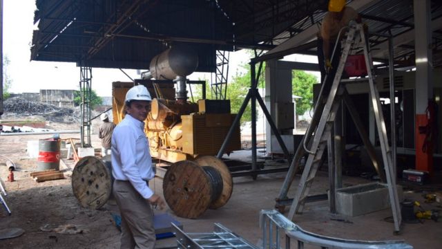 Ingeniero en Puerto Carreño