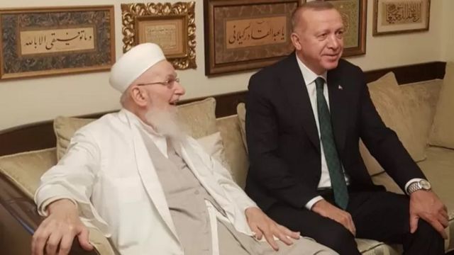 Mahmut Ustaosmanoğlu ve Cumhurbaşkanı Recep Tayyip Erdoğan