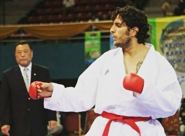 迈赫迪·贾法格霍利扎德曾在国际空手道锦标赛上为伊朗赢得奖牌。(photo:BBC)