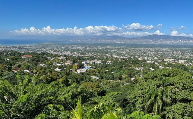 Vista aérea de Porto Príncipe