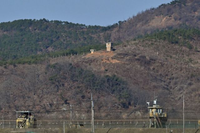 Kuzey Kore - Güney Kore sınırı 
