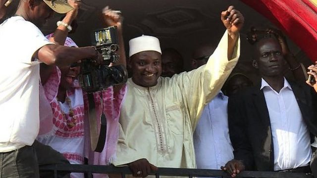 adama barrow, gambie, yahya jammeh