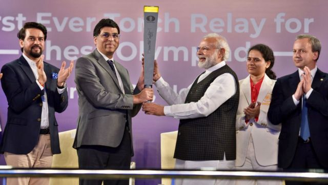 செஸ் ஒலிம்பியாட் சுடர்