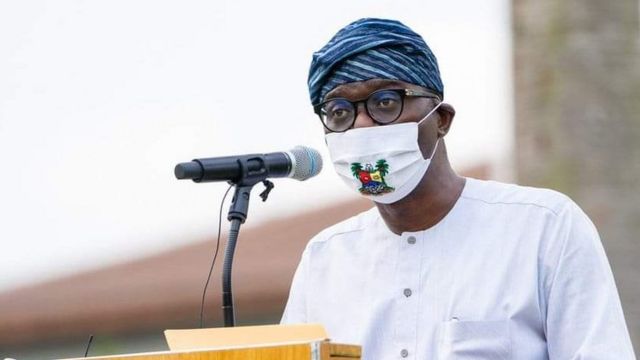 Lagos state news: Governor Sanwo-Olu release new Covid-19 restrictions for schools, churches, ban large gathering - BBC News Pidgin