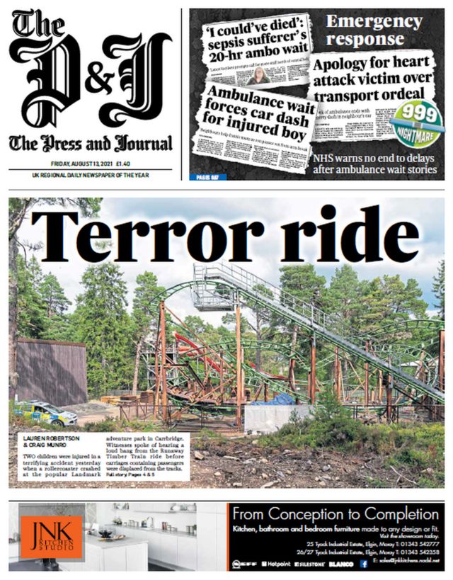 Scotland S Papers Firearms Horror Strikes City And Terror Ride c News