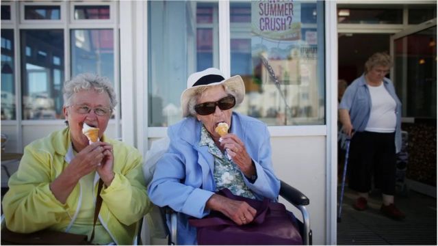老年同样可以享受健康(photo:BBC)