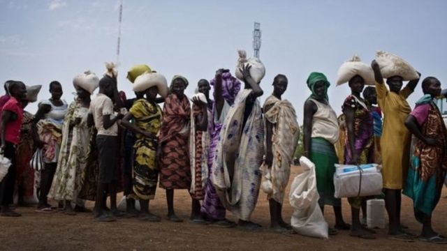 Mata da kananan yara sun fi shan wahala a lokacin Fari