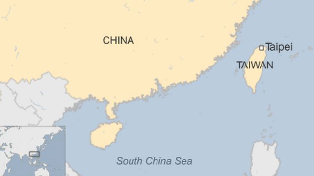 Map of Taiwan