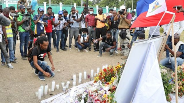 Homenaje a Jovenel Moïse