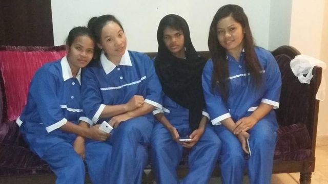 Các nữ lao động nước ngoài ở Arab Saudi