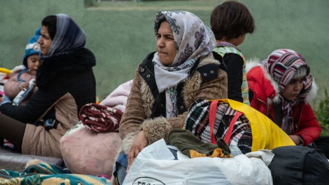 Migrantes en Turquía.