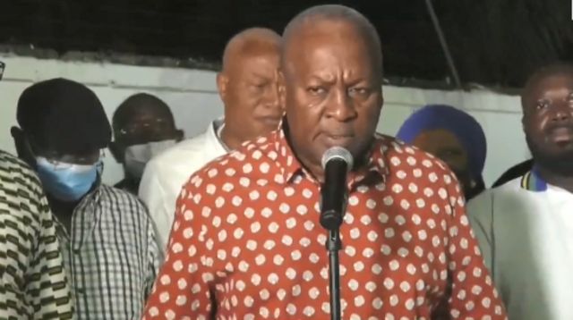 Elections Ghana: John Mahama NDC strong room on Ghana presidential election  results - BBC News Pidgin