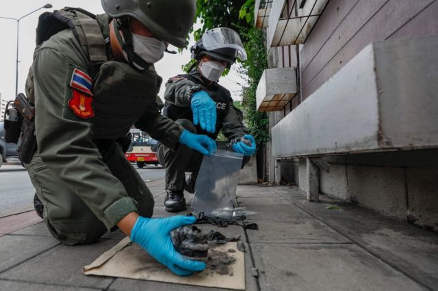 ตำรวจ พฐ. และอีโอดีเข้าเก็บพยานหลักฐานในที่เกิดเหตุ