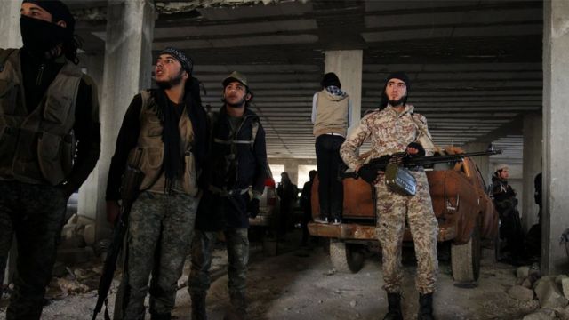 Hələbin qərbində qiyamçılar hücumları intensivləşdirib