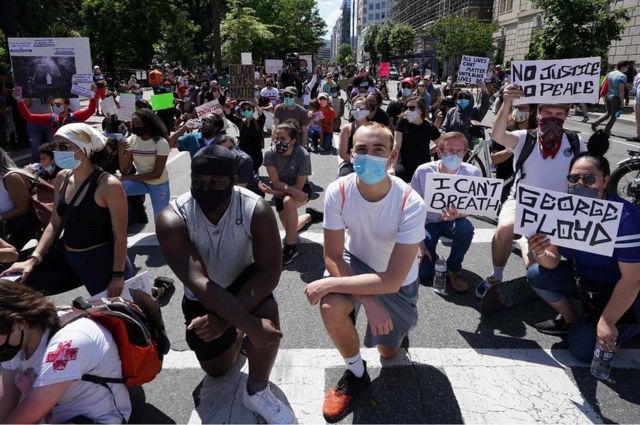 Protesto em Washington D.C.