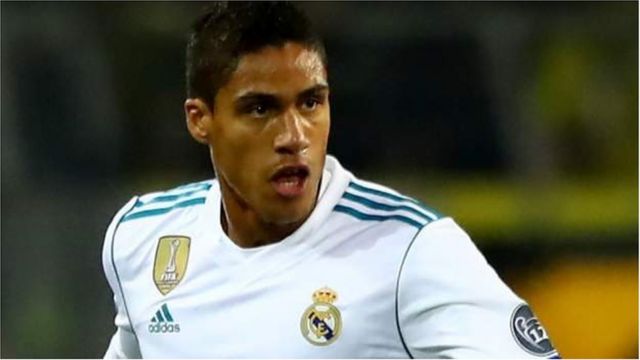 Mlinzi wa Real Madrid Raphael Varane