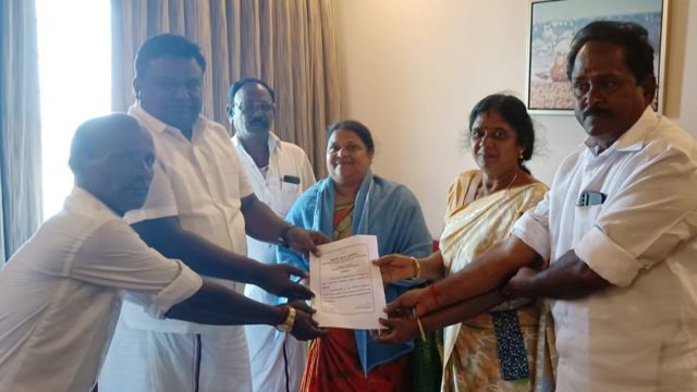 Ariyalur Municipal Independents Support DMK