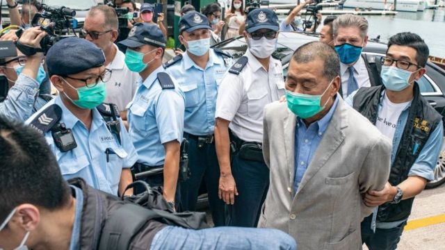 Jimmy Lai arrest